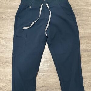 FIGS High Waisted Zamora Scrub Bottom Small